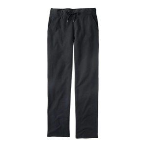 L.L. Bean Women's Ultrasoft Sweats, Straight-Leg – Black – Size L